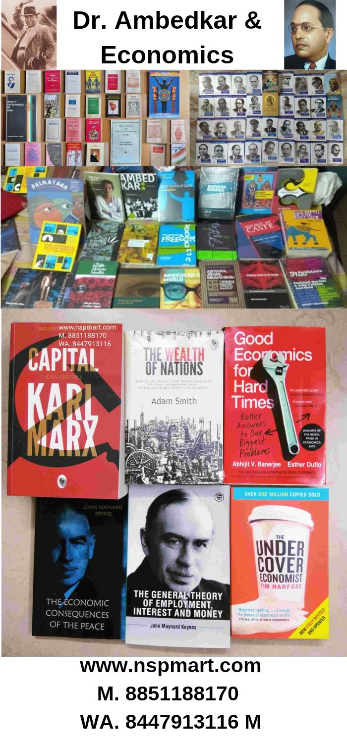 Dr. Ambedkar, Caste & Economics 104 Books' series - NSP Mart